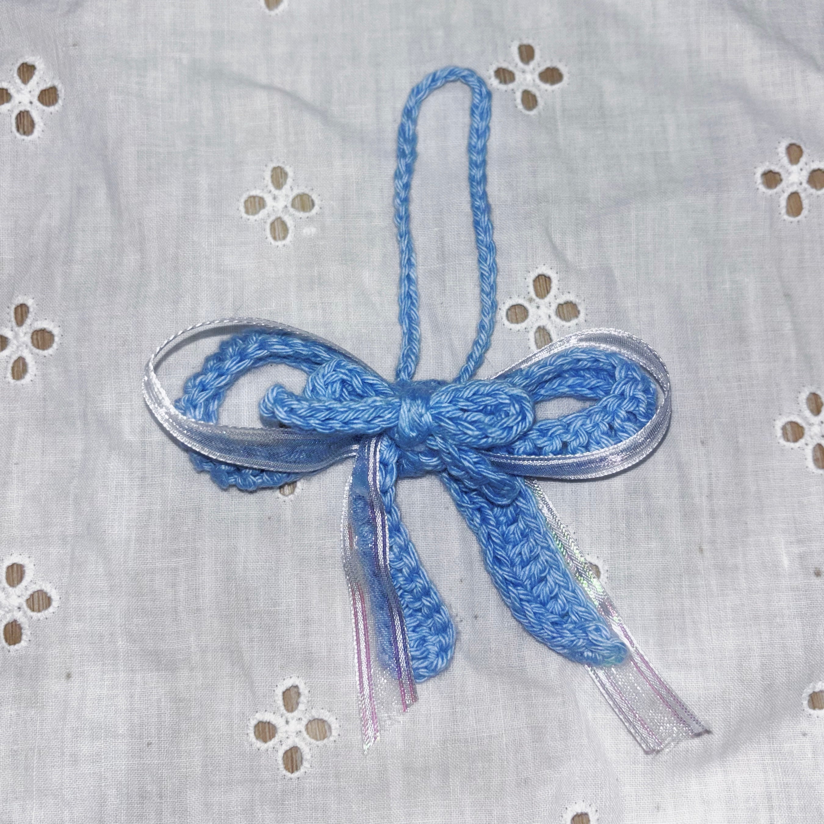 Double Bow Keychain
